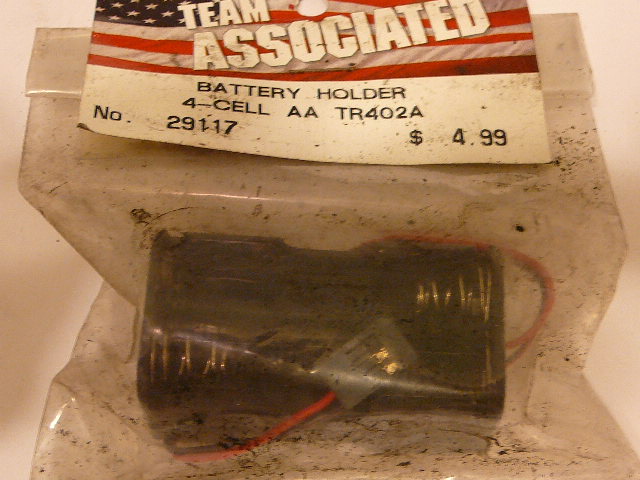 Associated 29117 Battery Holder 4-cell AA TR402A Monster GT
