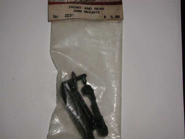 Associated 2231 RC10 Nitro TC3 NTC3 Front and Rear Arm Mounts