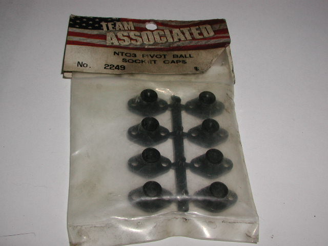 Associated 2249 RC10 Nitro TC3 NTC3 Pivot Ball Socket Caps