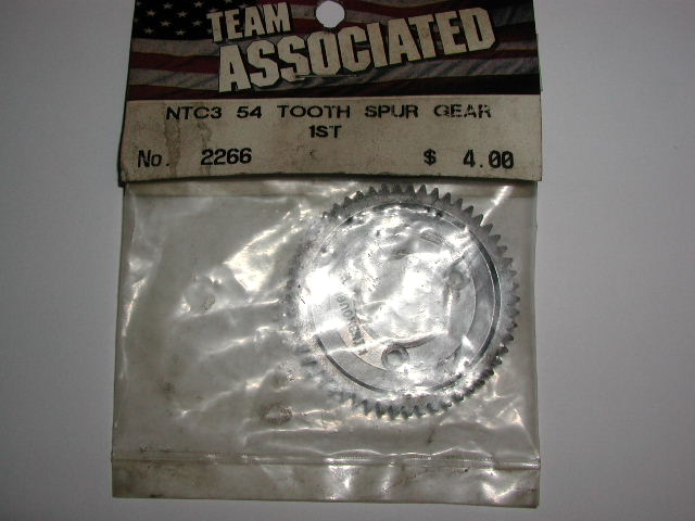 Associated 2266 RC10 Nitro TC3 NTC3 54 Tooth Spur Gear 1st