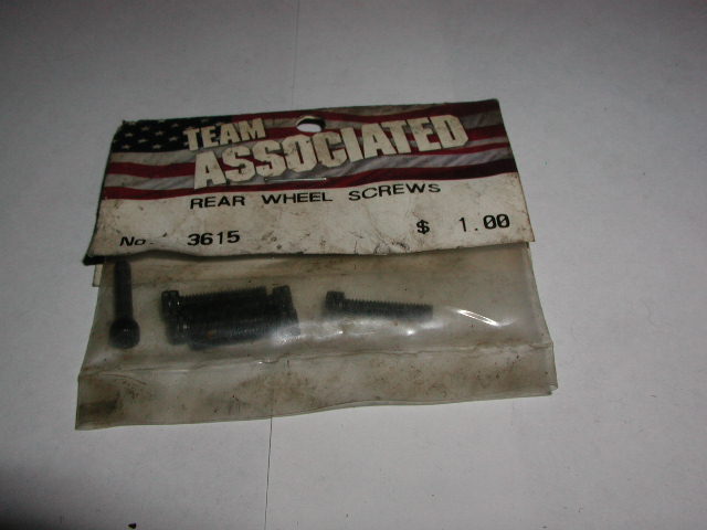 Associated 3615 Rear Wheel Screws