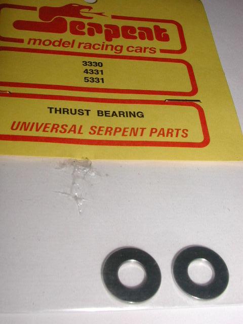 Serpent 3330 4331 5331 Thrust Bearing washers only