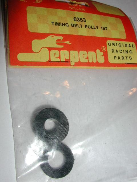 Serpent 6353 Timing Belt Pully 19T