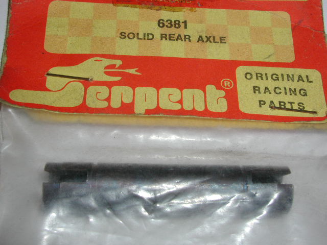 Serpent 6381 Solid Rear Axle